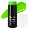 Picture of Go Ho Cream-Blendable Light Green Face Paint Stick (1.06 Oz),Full-coverage Light Green Body Paint Stick for Halloween Cosplay SFX Makeup,Waterproof,St Patricks Day Accessories