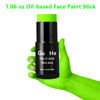 Picture of Go Ho Cream-Blendable Light Green Face Paint Stick (1.06 Oz),Full-coverage Light Green Body Paint Stick for Halloween Cosplay SFX Makeup,Waterproof,St Patricks Day Accessories