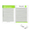 Picture of 500 Premade Fans Eyelash Extensions 10D 8-15mm Mixed Length Promade Lash Fans C/D Curl Premade Fans Pointed Thin Base Handmade Volume Premade Lash Extensions Fans(10D,0.03-C-8-15MM)