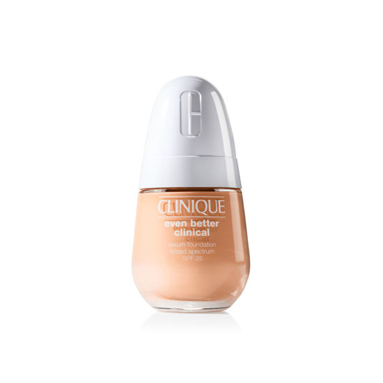 Picture of Clinique Even Better Clinical Serum Full Coverage Hydrating Foundation Broad Spectrum SPF 25 With Vitamin C, Salicylic Acid + Hyaluronic Acid For Oily Skin Types, Bone, 1 Fl Oz