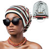 Picture of Hair Cap,Adjustable Silk Satin Lined Sleeping Hat for Women