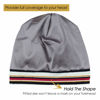 Picture of Hair Cap,Adjustable Silk Satin Lined Sleeping Hat for Women