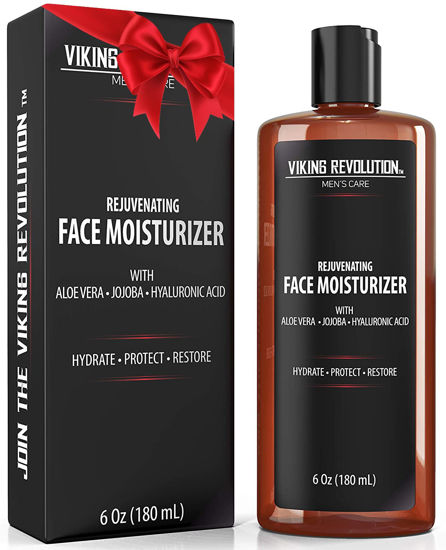 Picture of Viking Revolution - Natural Moisturizer Cream for Skincare, Anti Wrinkle & Anti Aging Facial Cream/Lotion, Mens Face Care