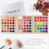 Picture of UCANBE Makeup Eyeshadow Palette + 15Pcs Brush Set, Pigmented 86 Colors Make Up Pallet with Brushes, Matte Shimmer Glitter Palettes Valentine's Day Gift, Eye Shadow Highlighter Contour Blush Beauty Kit