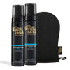 Picture of Bondi Sands Dark Self Tanning Foam Value Kit | Includes 2 Lightweight Sunless Tan Foams + 1 Application Mitt for a Flawless Finish