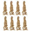 Picture of French Curly Braiding Hair 24 Inch 8 Packs - Pre Stretched Bouncy Braiding Hair- Loose Wavy Braiding Hair Synthetic Hair Extensions For Black Women (24 inch 8 packs, 27)