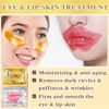 Picture of PERVALA 30PCS Lip Mask & Under Eye Mask, 24K Under Eye Patches for Puffy Eyes, Pink Lip Masks Skincare, Effectively Moisturizing the Lip & Eye Skin, Reducing Fine Lines & Dark Circle
