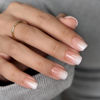 Picture of BTArtboxnails XCOATTIPS Ombre Nails - Extra Short Square Press on Nails, 150Pcs 15 Sizes Nude Square Nails Peach, Soft Gel Nails False Nail, Soak Off Acrylic Fake Nails Extensions