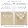 Picture of Lacer Hair Seamless Blonde Clip in Hair Extensions 20 Inch Human Hair 7 Pcs 110g #60A Platinum Blonde Hair Extensions Clip ins Invisible Thin Soft Tape Weft Silky Straight Clip On Hair Extensions