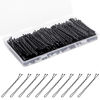 Picture of Bobby Pins 300 Pcs, Bobby Pins Black 2Inches, Fosvrde Reusable Invisible Wave Non Slip Hair Pins, for Girls, and Women, Bulk With Storage Box