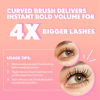 Picture of CoverGirl Eye Enhancer, Berry Brown, 3D Mascara, Curved Fiber Brush, Plant-Based Lifting Wax, For All Lash Types, 24-Hour Wear, Transfer-Proof, Flake-Free, 0.30oz