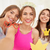 Picture of CIEHER Birthday Crown Headband, Women's and Girls' Birthday Tiara, Happy Birthday Decorations and Gifts - Gold