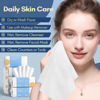 Picture of PoeticEHome Soft Dry Wipe 3 Pack, Cotton Tissue Face Towel, Disposable Facial Cleansing Cloths, Dry Wet Use for Sensitive Skin, Makeup Removing, Surface Cleaning (300 Count)