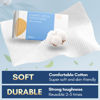 Picture of PoeticEHome Soft Dry Wipe 3 Pack, Cotton Tissue Face Towel, Disposable Facial Cleansing Cloths, Dry Wet Use for Sensitive Skin, Makeup Removing, Surface Cleaning (300 Count)