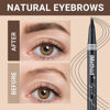 Picture of iMethod Eyebrow Pen - Eyebrow Pencil with Micro 4-Fork Tip, Microblading Eyebrow Pen for Natural Hair-Like Brows, Long-Lasting Eye Brow Pencils for Women, Smudge-proof, Dark Brown
