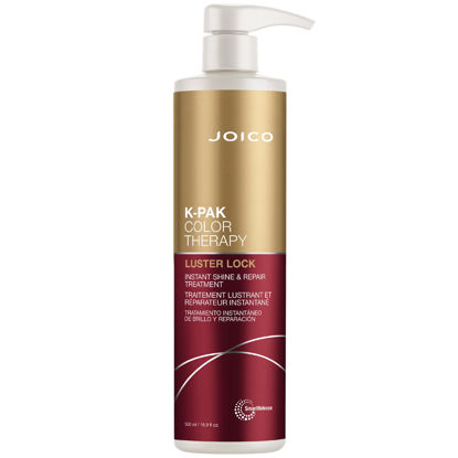 Picture of Joico K-PAK Color Therapy Luster Lock Instant Shine & Repair Treatment | For Color-Treated Hair | Boost Color Vibrancy | Repair Breakage | With Keratin & Argan Oil | 16.9 Fl Oz