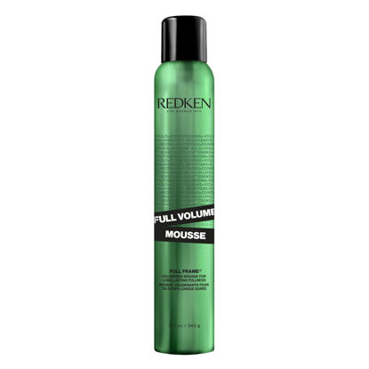 Picture of Redken Full Volume Mousse | For All Hair Types | Volumizing Hair Mousse | Adds Maximum Body & Lift to Lengths and Ends | Moisturizes Hair and Protects Against Heat & Damage | Medium Control | 12oz
