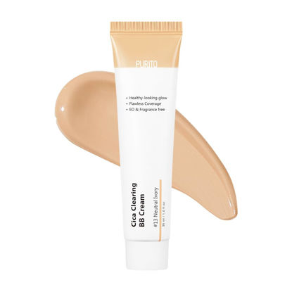 Picture of PURITO Cica Clearing BB Cream #13 Neutral Ivory 1 fl.oz / 30ml, Vegan bb cream, foundation, cruelty free