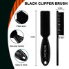 Picture of NICEMOVIC Barber Clipper Brushes, 10 Pcs Plastic Handle Nylon Bristles Cleaning Brush, Multifunctional Cleaning Supplies for Hair Styling Tools, Kitchen Sink, Shoes (Black)