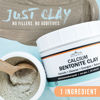Picture of Calcium Bentonite Clay Healing Powder - Pure Pharmaceutical, Better Than Food Grade - Face, Body & Hair Detox Mask, for Internal Use, Natural Mud Masks, Deep Pore Cleansing for Health & Beauty