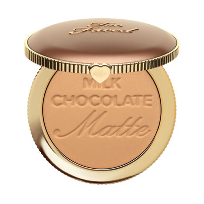 Picture of Too Faced Chocolate Soleil Matte Bronzer | Long Lasting + Cruelty Free, 0.28 Ounce, Milk Chocolate