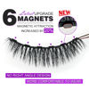 Picture of Royaomis 10 Pairs Magnetic Eyelashes with Eyeliner, Magnetic Lashes Natural Looking, Magnetic Eyelash Kit,Latest Six Magnets, With 3D 5D Reusable False Lashes, Easy to Wear, No Glue Needed