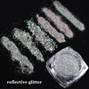 Picture of Reflective Nail Glitter Powder 6 Boxes Sparkling Diamond Glitter for Nails Iridescent Sequins Holographic Glitter Super Bright Pigment Dust Glitter Nail Art Decor