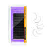 Picture of NAGARAKU Eyelash Extensions Individual Lashes 0.20 mm D curl 14mm Premium Classic Matte Black Faux Mink 16 Rows Natural Professional Beauty Salon Supplies
