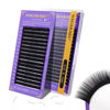 Picture of NAGARAKU Eyelash Extensions Individual Lashes Extensions Classic Lash Matte Black 16 Rows Soft Natural Matte Black Professional Beauty Salon Lash Supplies -0.15B 7mm