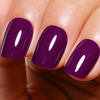 Picture of Ozzeal Gel Polish, 0.5 Fl Oz Wine Purple Gel Nail Polish Autumn Winter Soak Off LED UV Gel Nail Polish Art Starter Manicure Salon DIY Nail Gel Polish