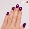 Picture of Ozzeal Gel Polish, 0.5 Fl Oz Wine Purple Gel Nail Polish Autumn Winter Soak Off LED UV Gel Nail Polish Art Starter Manicure Salon DIY Nail Gel Polish