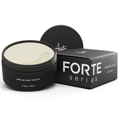 Picture of Molding Paste by Forte Series Low Shine Hair Paste for Men Lightweight Hair Texturizer Adds Volume and Definition Medium Flexible (75 ml)