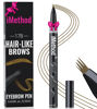 Picture of iMethod Eyebrow Pen - Eyebrow Pencil with Micro 4-Fork Tip, Microblading Eyebrow Pen for Natural Hair-Like Brows, Long-Lasting Eye Brow Pencils for Women, Smudge-proof, Brown