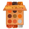 Picture of MAKI YIKA Orange Eyeshadow Palette Long Lasting, Orange Eye Shadow for Women, High Pigmented 9 Color Waterproof Orange Eye Makeup (#4 Orange)