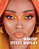 Picture of MAKI YIKA Orange Eyeshadow Palette Long Lasting, Orange Eye Shadow for Women, High Pigmented 9 Color Waterproof Orange Eye Makeup (#4 Orange)