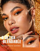 Picture of MAKI YIKA Orange Eyeshadow Palette Long Lasting, Orange Eye Shadow for Women, High Pigmented 9 Color Waterproof Orange Eye Makeup (#4 Orange)