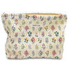 Picture of STARDW Aesthetic Makeup Bag Cosmetic Bags for Women and Girls, Large Capacity Canvas Travel Makeup Bag,Makeup Organizer Bag Zipper Pouch (Garden)