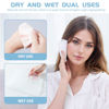 Picture of Cotton Facial Dry Wipes 100 Count, Deeply Cleansing Disposable Face Towel Wash Cloth, Multi-Purpose for Skin Care, Make-up Wipes, Face Wipes and Facial Cleansing