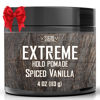 Picture of Viking Revolution Spiced Vanilla Hair Pomade for Men - Extreme Hold Hair Gel for Men Water Based - Mens Pomade Extra Firm Mens Hair Pomade Strong Hold - High Shine Mens Hair Cream (4oz)