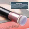Picture of KINGMAS Round Top Foundation Brush, Premium Kabuki Makeup Brush for Liquid, Blending, Cream, Powder,Blush Buffing Stippling Face Makeup Tools (Black, B (Round Top))