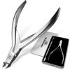 Picture of Cuticle Trimmer 3/4 Jaw Extremely Sharp Cuticle Nippers Scissors Stainless Steel Clippers Cutter Remover Pedicure Manicure Nail Tool, cuticle pusher, nail cuticle trimmer professional cuticle cutter