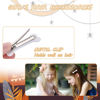 Picture of WLLHYF 6 Pieces Bone Hair Clip Skull Skeleton HairPins Side Hair Clip Cosplay Costume Decorative Hair Pins Clips Accessories Barettes for Women Girls