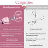 Picture of Pinkiou Heated Eyelash Curler for Women Rechargeable Electric Eyelash Curler,2 Heat Modes Temperature Adjustable,Fast Heat up Within 5s-10s,Silicone Pad for Quick Heating Best Curler for Eyelash