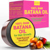 Picture of Raw Batana | 100% Cold Pressed & Chemical-Free Hair Growth Oil for Curly & Natural Hair Treatment | Round Jar