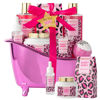Picture of Valentines Day Gifts for Her Home Bath Spa Gift Basket for Women Sweet Berry Bath Sets for Teens Gift Aromatherapy Home Spa Kit with Body Oil & More women's spa gift sets Best Gifts Mothers day
