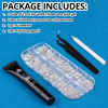 Picture of BELLEBOOST Nail Art Rhinestone Glue Gel&1 Box Flatback Gems Kit, 1 Tube of 15ml Rhinestone Gel Glue(UV/LED Needed)+Round Glass Crystal Clear Gemstones with Pickup Tools