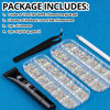 Picture of BELLEBOOST Nail Art Rhinestone Glue Gel&2 Boxes Flatback Gems Kit, 1 Tube of 15ml Rhinestone Gel Glue(UV/LED Needed)+Crystal AB Gems with Pickup Tools