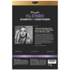 Picture of TRESemmé Shampoo and Conditioner Set, Purple Blonde - Neutralizes Brassy Undertones, Brightens Dull Blondes, Silver Hair, 28 Oz Ea