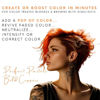 Picture of Watercolors INTENSE METALLIC Semi Permanet Color Depositing Shampoo-Sulfate & Paraben Free to Maintain & Enhance Hair Color 8 fl oz - COPPER