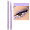 Picture of ONarisae eyeliner pencil retractable eyeliner creamy pigmented smudge proof eye liner pen Light Purple